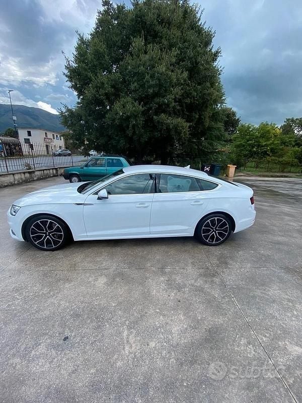 Usata Audi A5 Business 217 CV (159 kW) 2017 Bianco Coupé