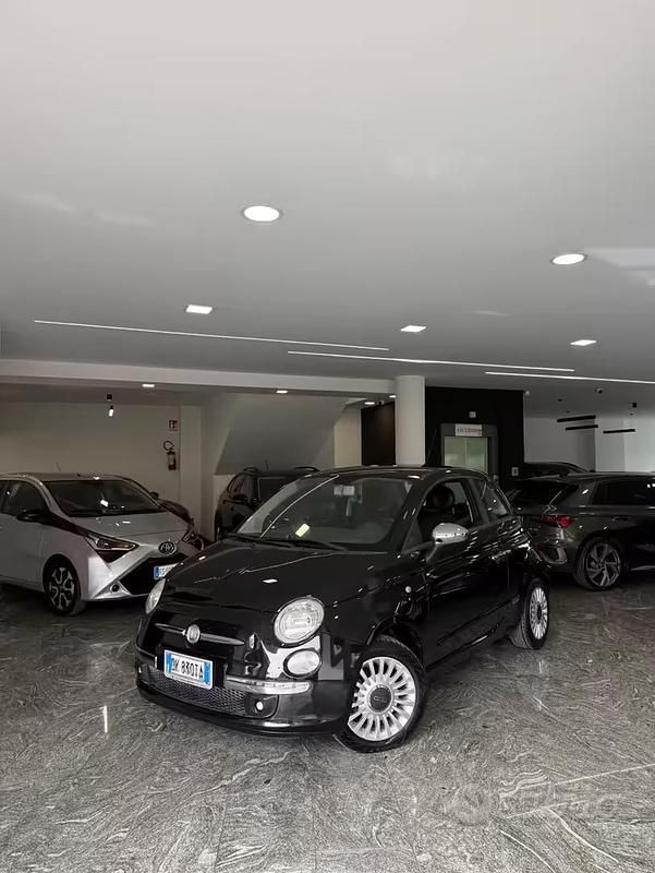 Usata Fiat 500 Lounge 75 CV (55 kW) 2008 Nero Berlina
