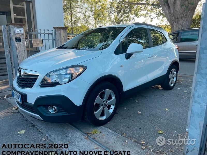 Bianco Usata 2016 Opel Mokka SUV | 8600 € (Buon prezzo) - Immagine 1/4