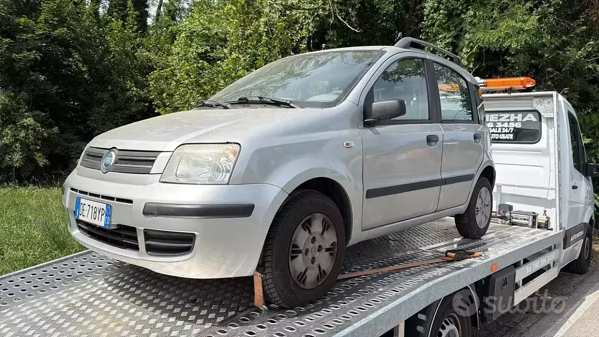 Usata Fiat Panda Emotion 60 CV (44 kW) 2007 Blu Utilitaria