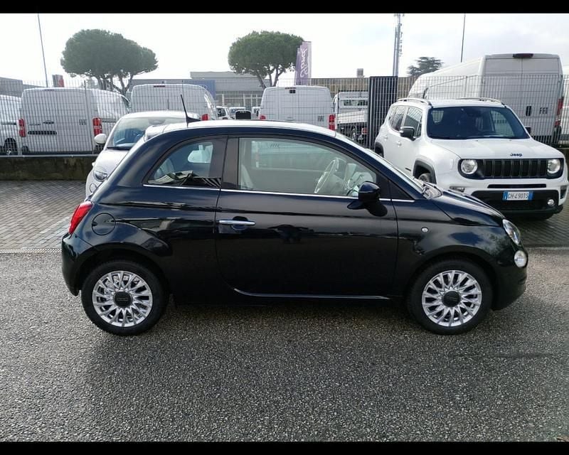 Usata Fiat 500 Lounge 69 CV (50 kW) 2019 Nero Utilitaria