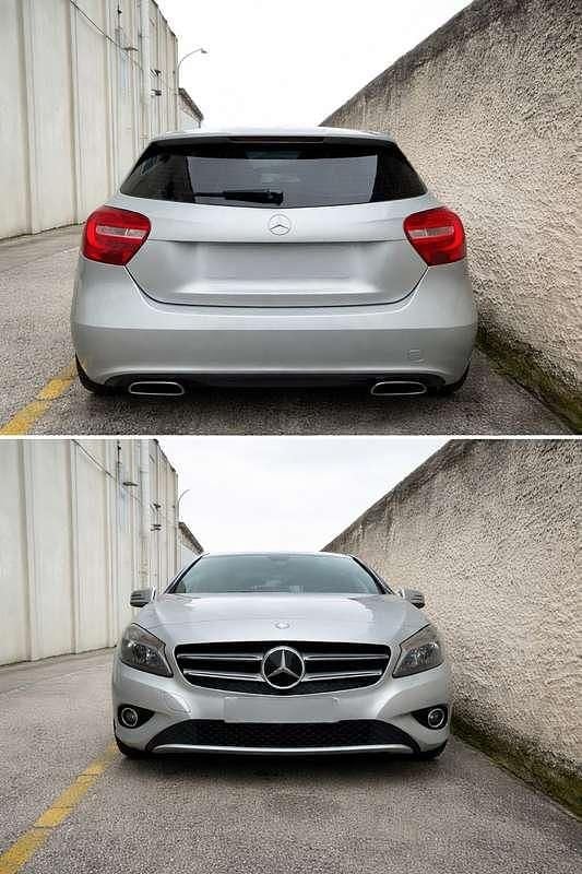 Usata Mercedes A180 Premium 109 CV (80 kW) 2013 Argento Berlina