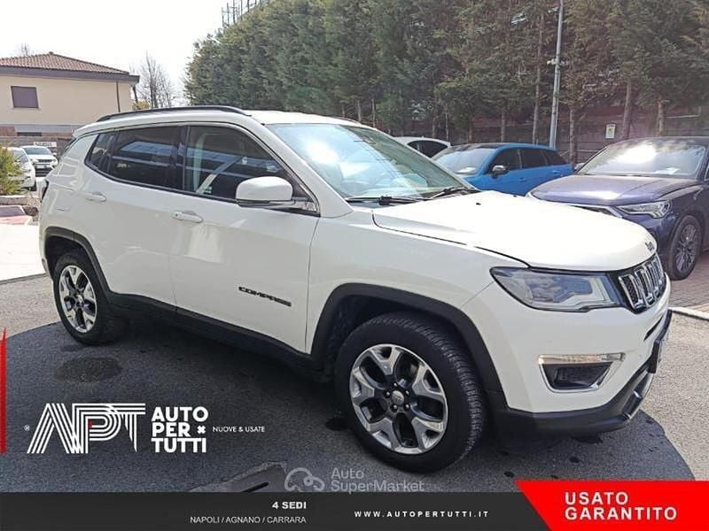 Usata Jeep Compass Limited 140 CV (102 kW) 2017 Bianco SUV