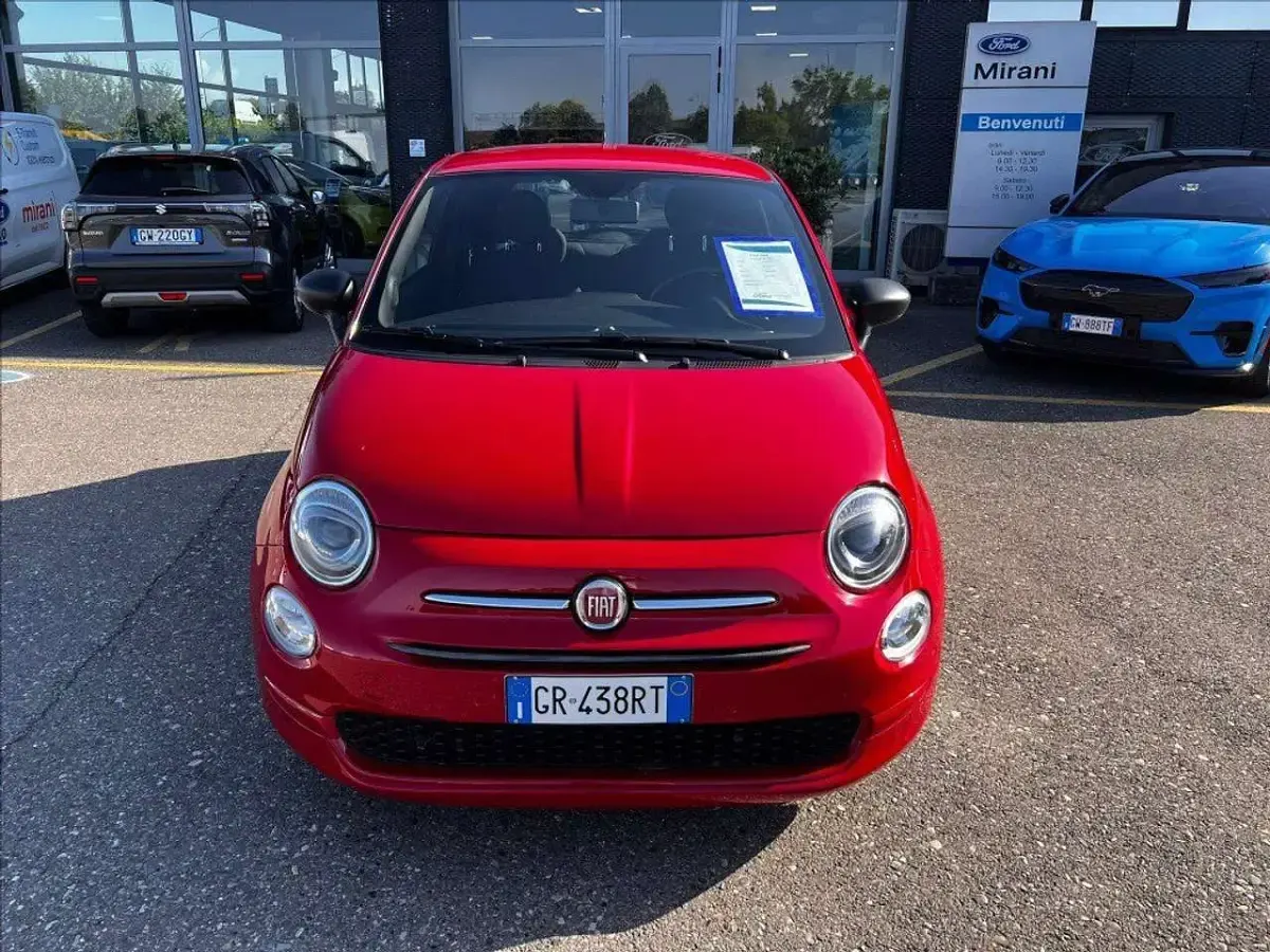 Usata Fiat 500 69 CV (50 kW) 2023 Rosso Berlina
