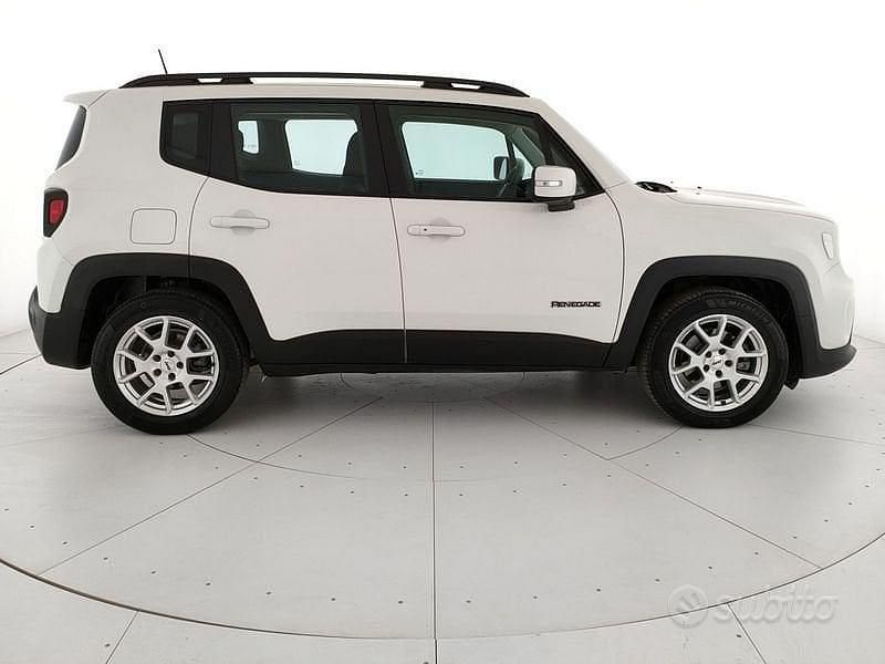 Usata Jeep Renegade Longitude 120 CV (88 kW) 2019 Alpin white SUV
