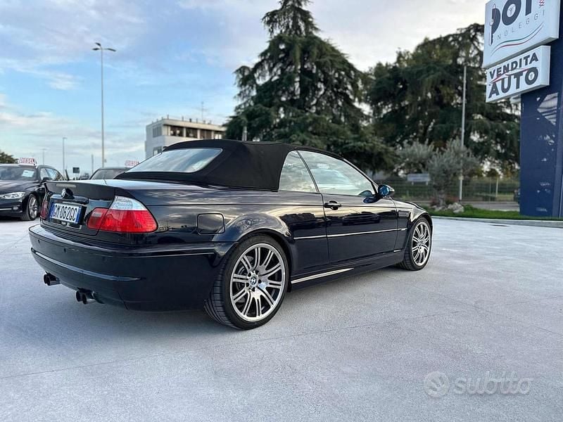 Usata BMW M3 343 CV (252 kW) 2002 Nero Cabrio
