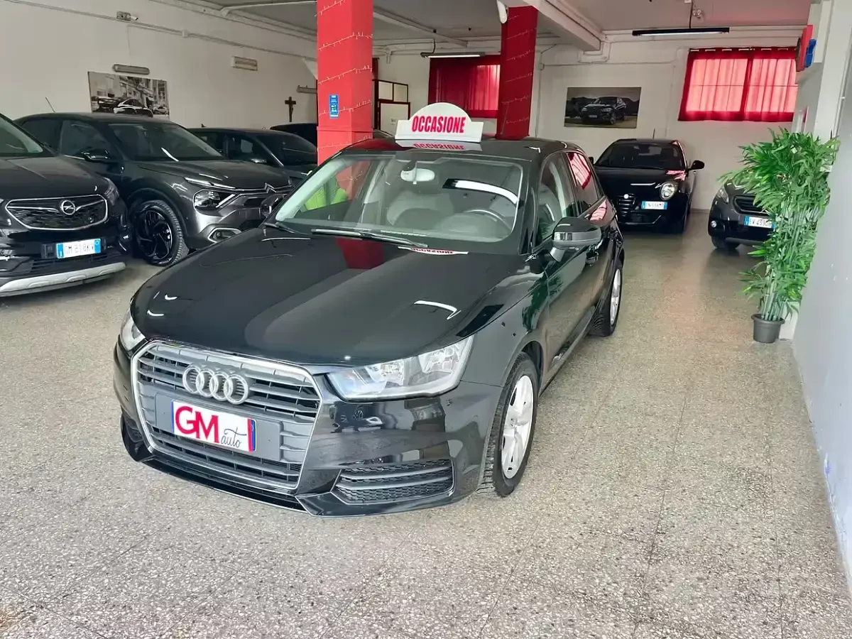 Usata Audi A1 Design 95 CV (69 kW) 2018 Nero Berlina