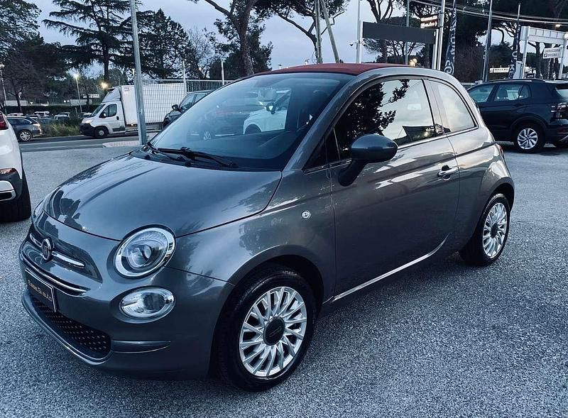 Grigio Usata 2018 Fiat 500C Lounge Cabrio | 8950 € (Ottimo prezzo) - Immagine 1/4