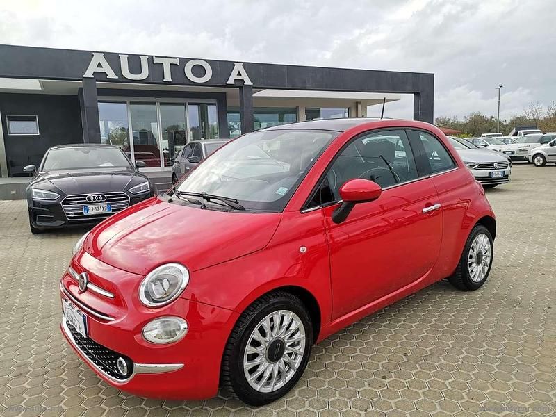 Usata Fiat 500 Lounge 95 CV (69 kW) 2016 Rosso Berlina