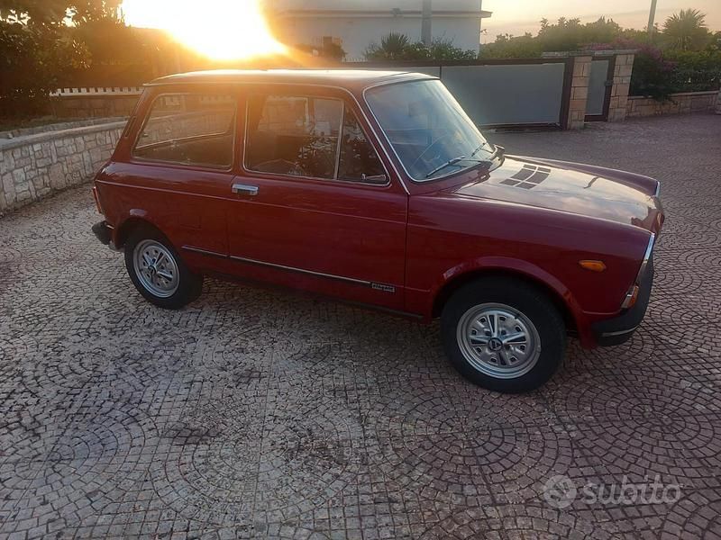 Usata Autobianchi A112 1970 Rosso Utilitaria