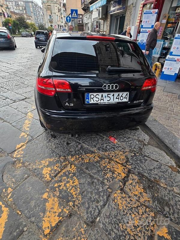 Usata Audi A3 170 CV (125 kW) 2010 Nero Utilitaria