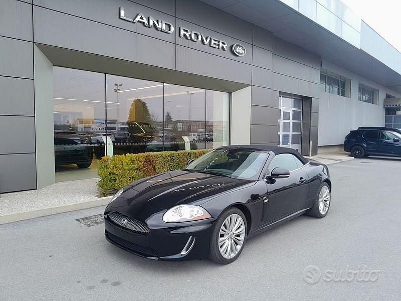 Usata Jaguar XK Portfolio 385 CV (283 kW) 2011 Nero Cabrio