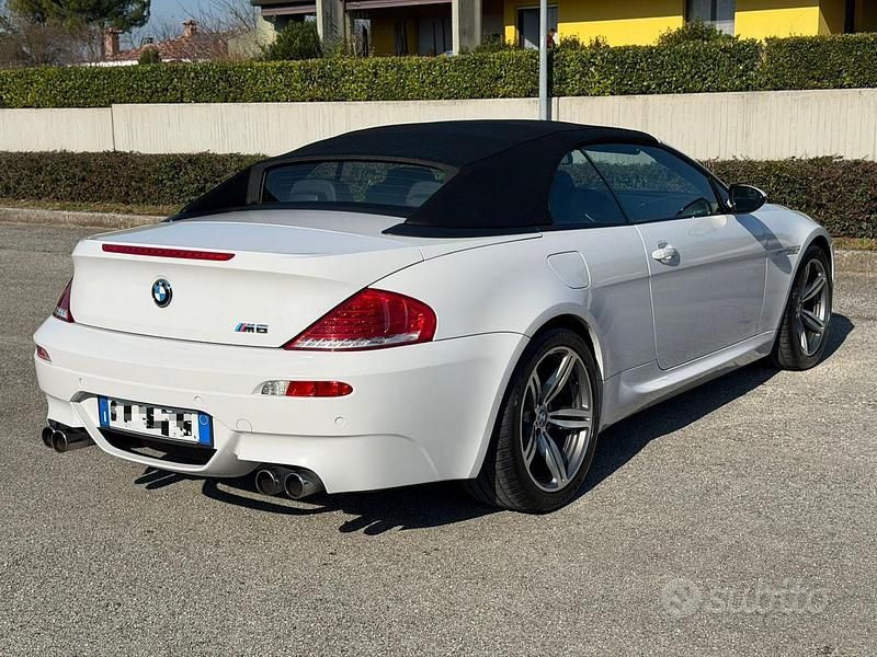 Usata BMW M6 Cabriolet 507 CV (372 kW) 2008 Bianco Cabrio