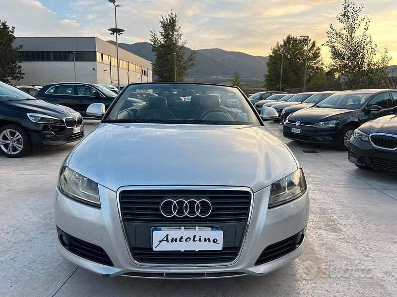 Usata Audi A3 Cabriolet Ambiente 105 CV (77 kW) 2010 Grigio Cabrio