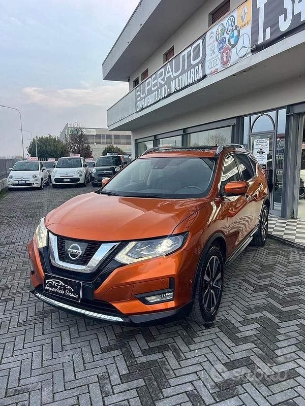 Usata Nissan X-Trail Tekna 177 CV (130 kW) 2017 Arancione SUV
