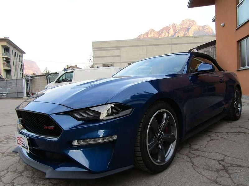 Usata Ford Mustang GT Convertible 450 CV (330 kW) 2024 Blu metallizzato Cabrio