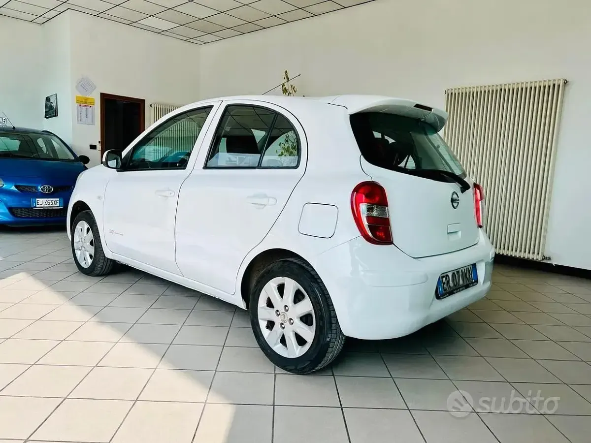 Usata Nissan Micra 80 CV (58 kW) 2013 Bianco Utilitaria