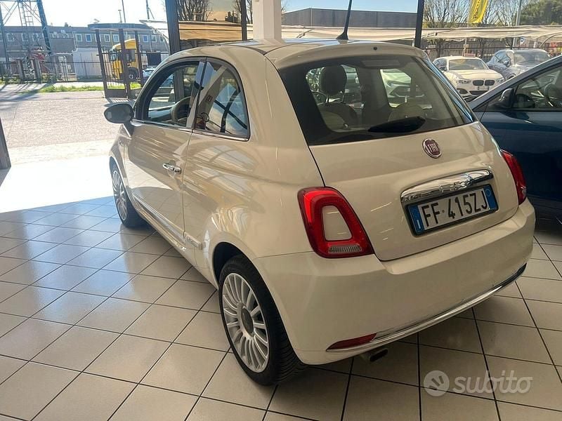 Usata Fiat 500 Lounge 69 CV (50 kW) 2016 Bianco Berlina