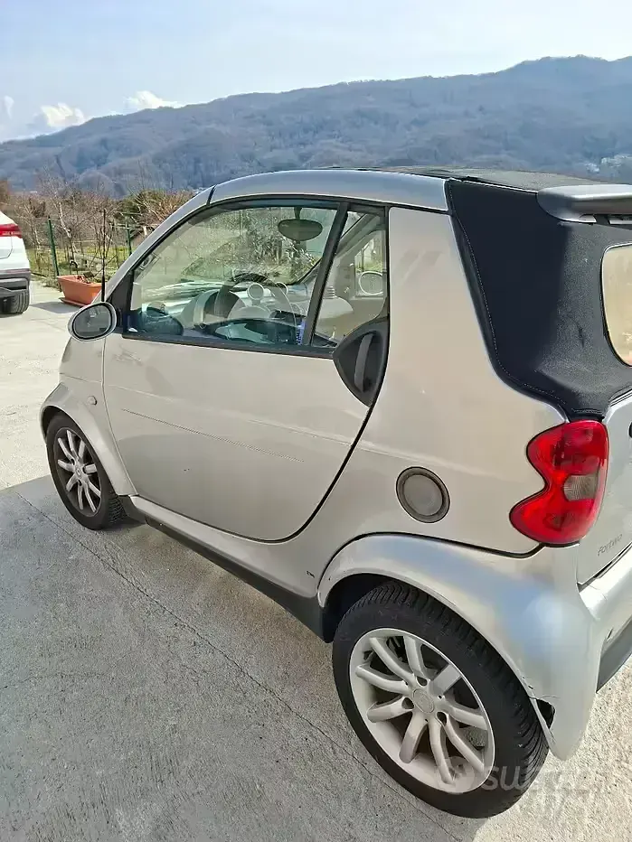 Usata Smart ForTwo Cabrio 61 CV (44 kW) 2004 Grigio Cabrio