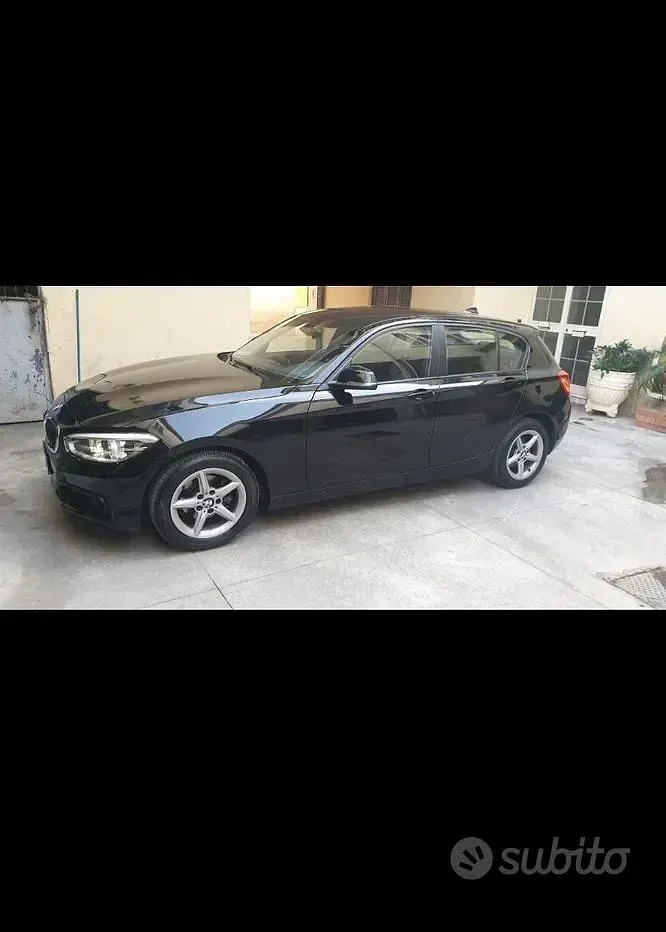 Usata BMW 116 116 CV (85 kW) 2016 Nero Utilitaria