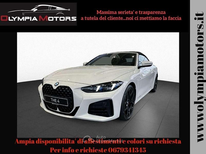 Usata BMW 420 M Sport 184 CV (135 kW) 2024 Bianco Cabrio