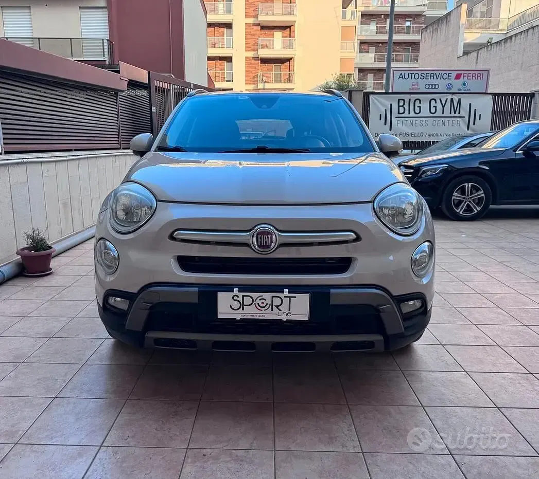 Usata Fiat 500X Cross 140 CV (102 kW) 2015 Beige SUV
