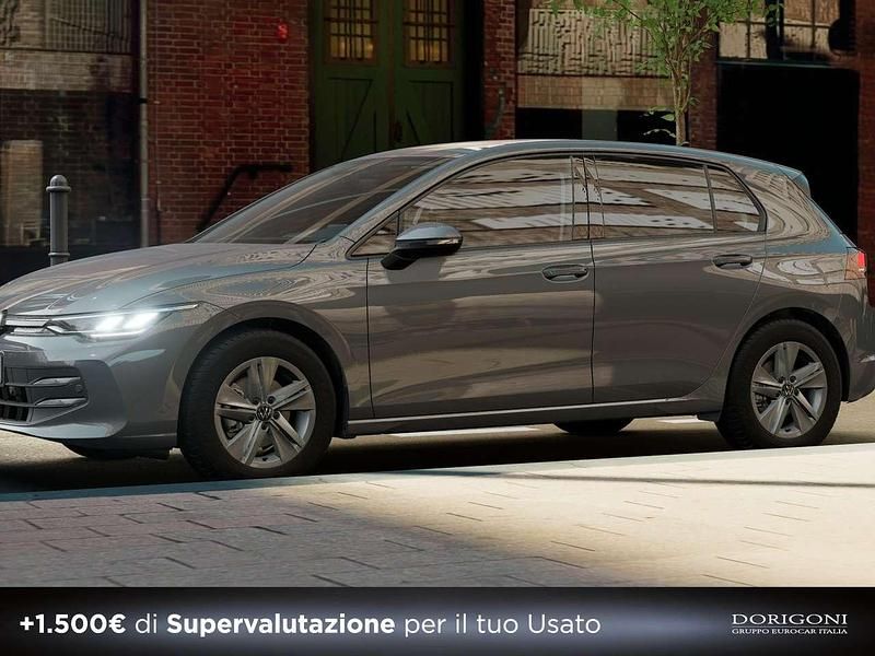 Usata VW Golf VIII Life 116 CV (85 kW) 2025 Dolphin grey metallizzato