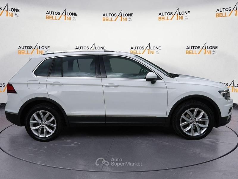 Usata VW Tiguan Executive 150 CV (110 kW) 2017 Bianco SUV