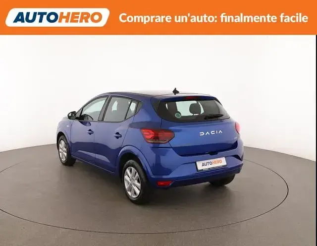 Usata Dacia Sandero Expression 91 CV (66 kW) 2024 Blu Utilitaria