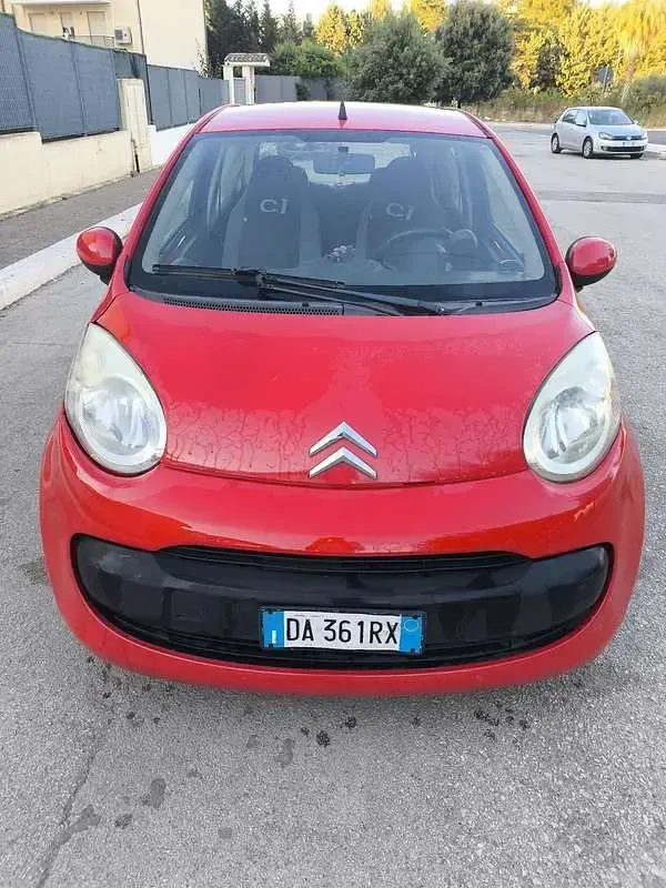 Usata Citroën C1 54 CV (39 kW) 2006 Rosso Utilitaria