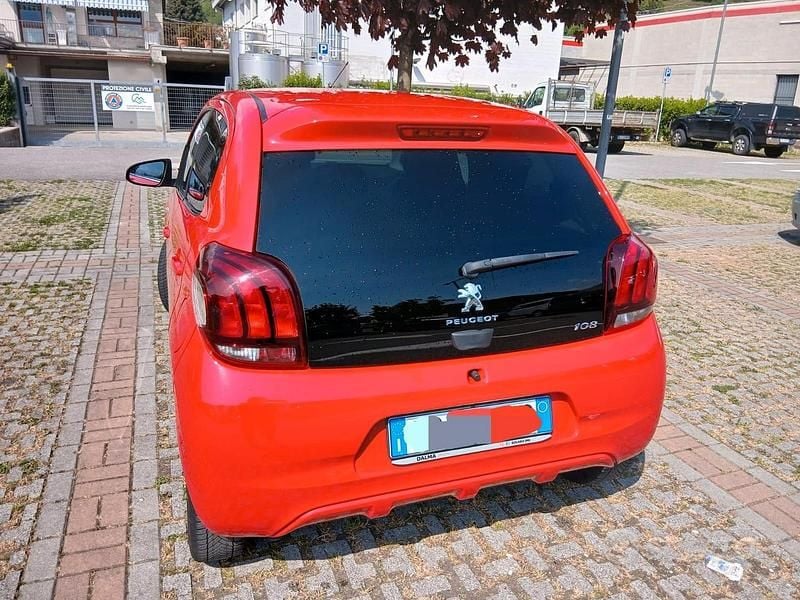 Usata Peugeot 108 Style 72 CV (52 kW) 2020 Rosso Berlina