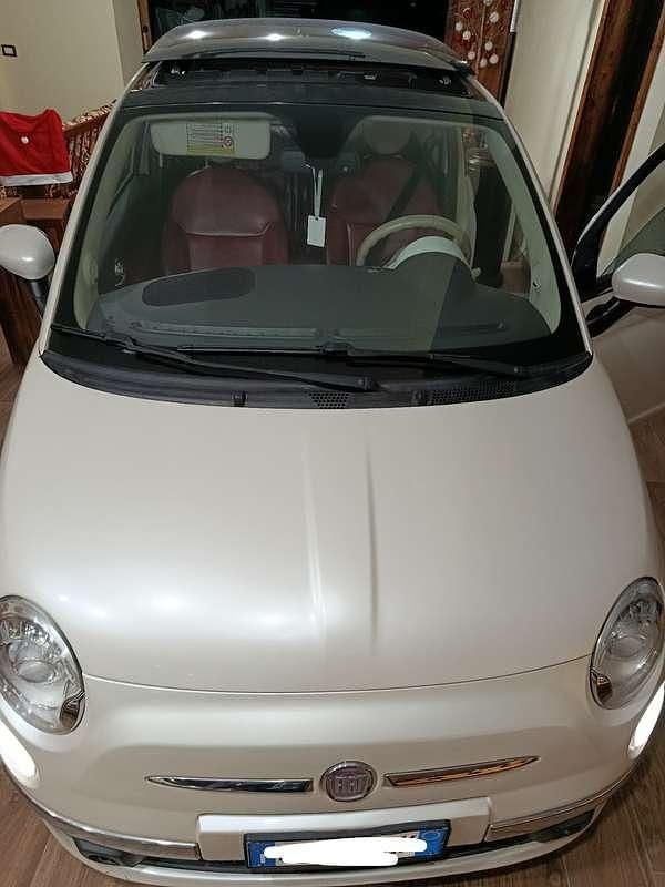 Usata Fiat 500C 82 CV (60 kW) 2011 Bianco Cabrio