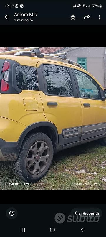 Usata Fiat Panda Cross Cross 95 CV (69 kW) 2016 Utilitaria