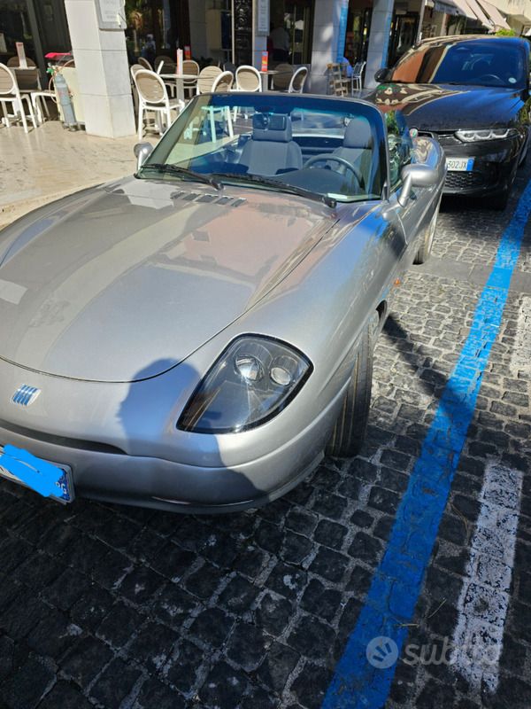 Usata Fiat Barchetta 131 CV (96 kW) 2001 Grigio Cabrio