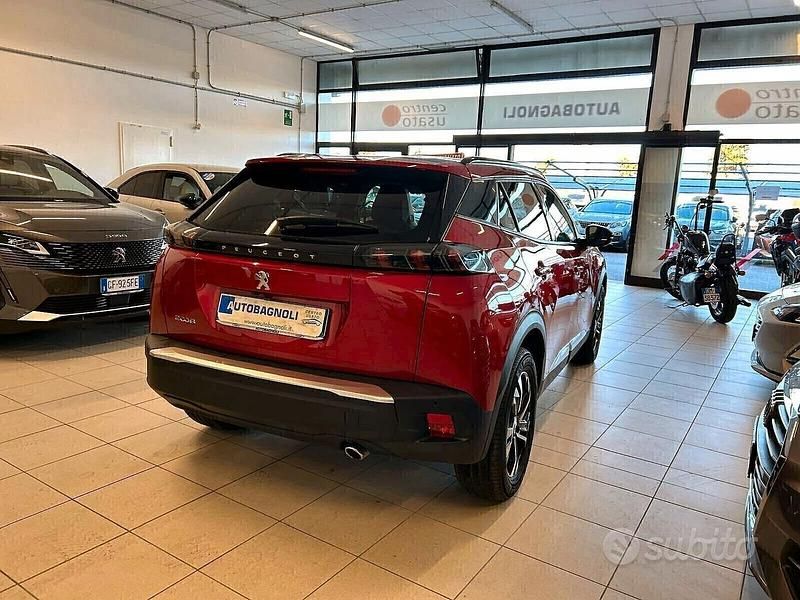 Usata Peugeot 2008 Allure 101 CV (74 kW) 2021 Rosso SUV