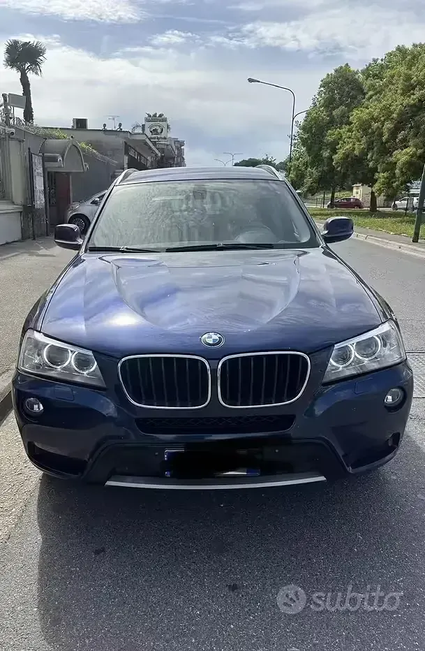 Usata BMW X3 143 CV (105 kW) 2012 Blu SUV