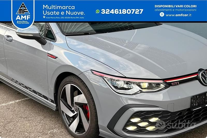 Usata VW Golf VII GTI 2021 Grigio Utilitaria