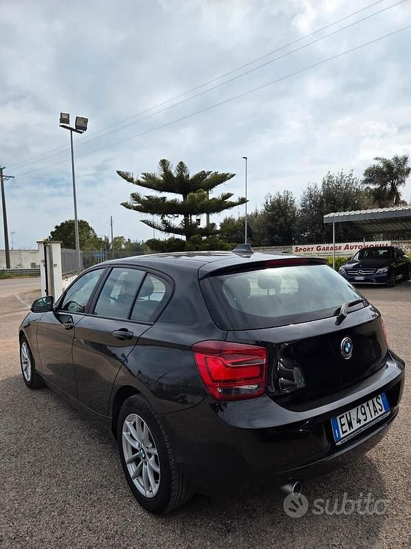 Usata BMW 118 Comfort Edition 143 CV (105 kW) 2014 Nero Utilitaria
