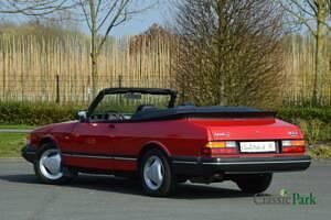 Usata Saab 900 Cabriolet 126 CV (92 kW) 1993 Rosso Cabrio