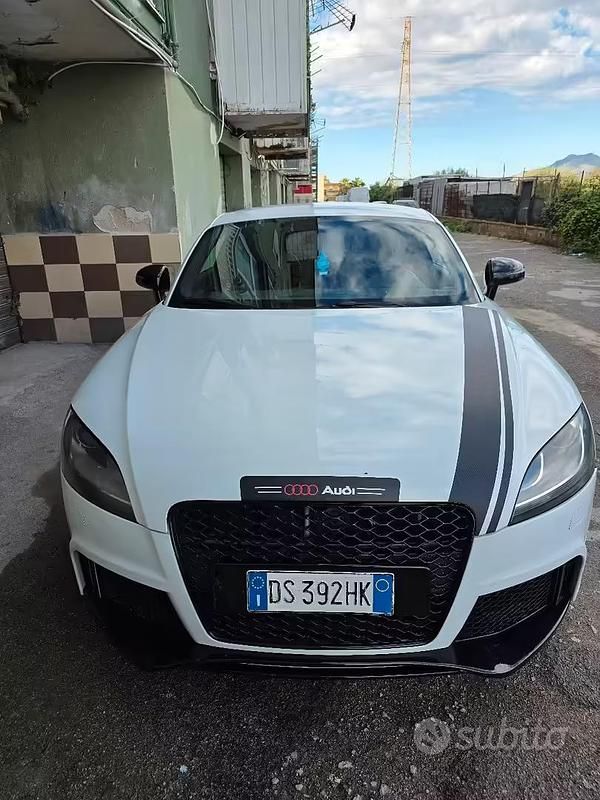 Usata Audi TT 170 CV (125 kW) 2009 Bianco Coupé