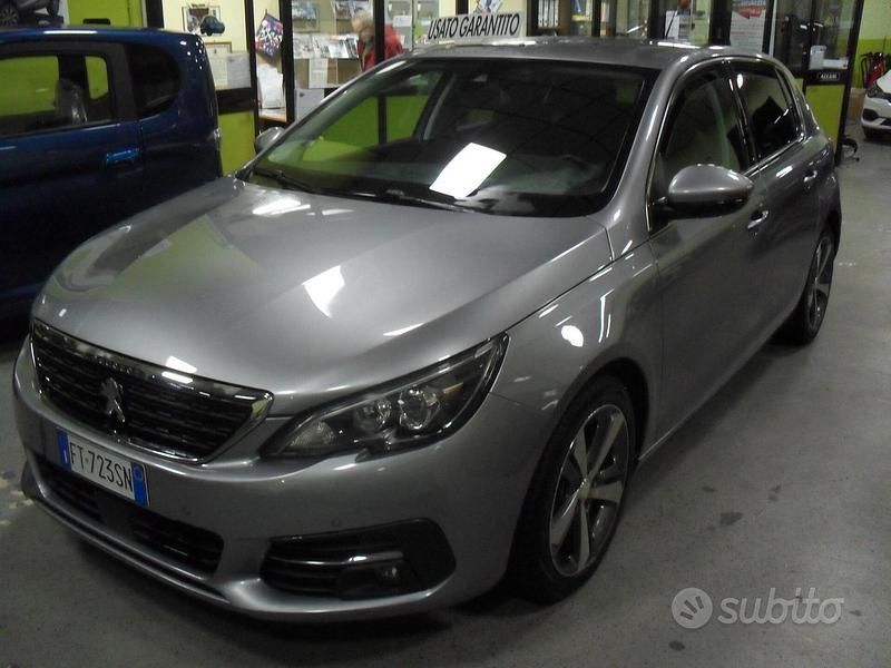 Usata Peugeot 308 Allure 131 CV (96 kW) 2019 Grigio Berlina