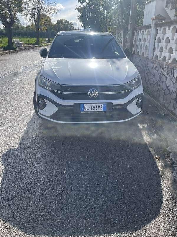 Usata VW Taigo R-line 110 CV (80 kW) 2022 Bianco SUV