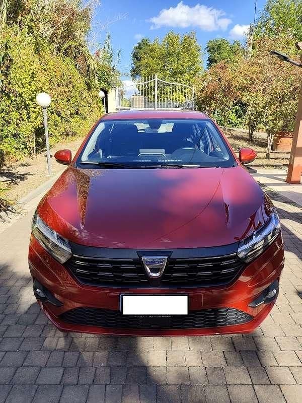 Usata Dacia Sandero Comfort 91 CV (66 kW) 2022 Rosso Berlina