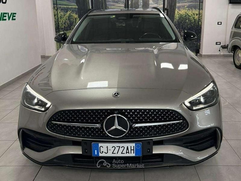 Usata Mercedes C220 Premium Plus 200 CV (147 kW) 2022 Grigio Station wagon