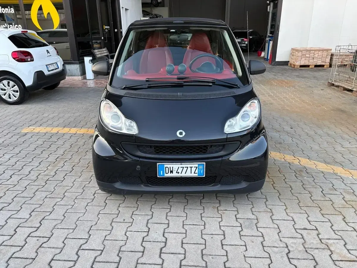 Usata Smart ForTwo Cabrio Passion 71 CV (52 kW) 2009 Nero Cabrio