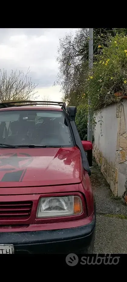 Usata Suzuki Vitara 96 CV (70 kW) 1994 Rosso Station wagon