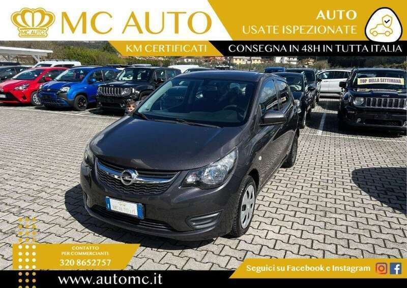 Usata Opel Karl 75 CV (55 kW) 2016 Grigio scuro Utilitaria