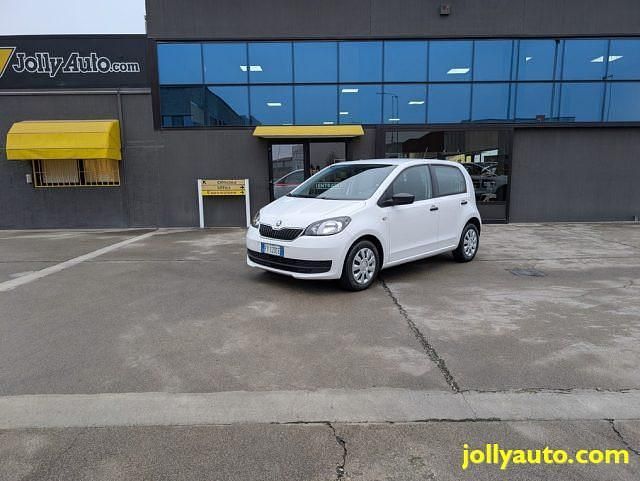 Usata Skoda Citigo G-TEC Active 68 CV (50 kW) 2019 Bianco / pastello Utilitaria