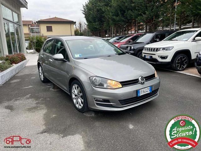 Usata VW Golf VII Highline 110 CV (80 kW) 2015 Gray Berlina