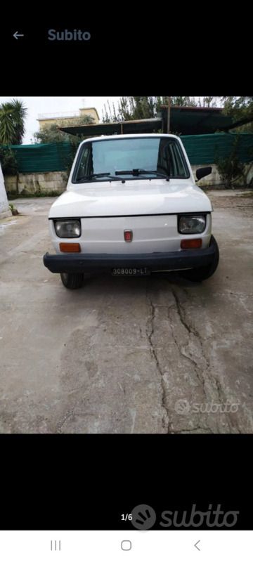 Usata Fiat 126 24 CV (17 kW) 1980 Bianco Utilitaria